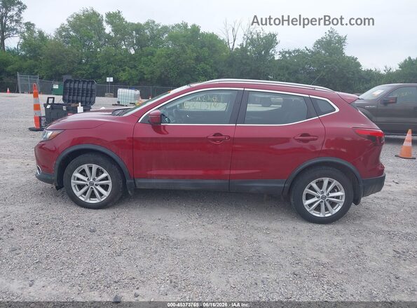 JN1BJ1CR1KW332487 2019 NISSAN ROGUE Red Սալոնի 360 աստիճան տեսք