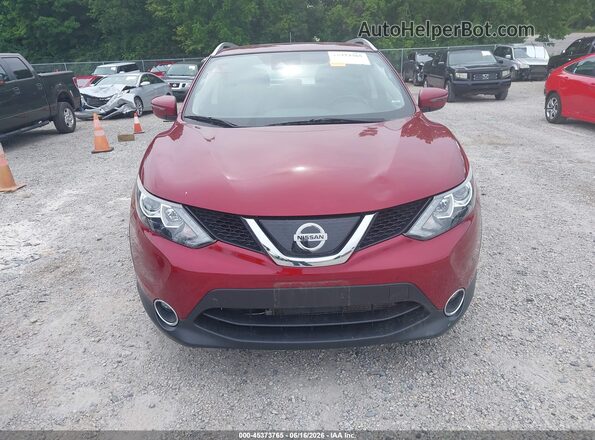 JN1BJ1CR1KW332487 2019 NISSAN ROGUE Red Սարքավորումների վահանակի տեսք
