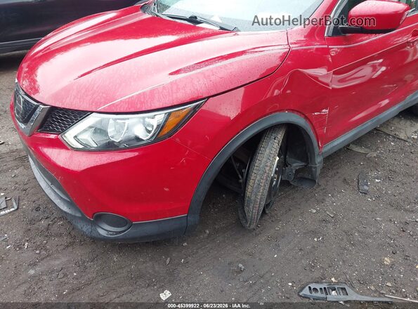 JN1BJ1CRXJW293509 2018 NISSAN ROGUE Red Դիմացի տեսք