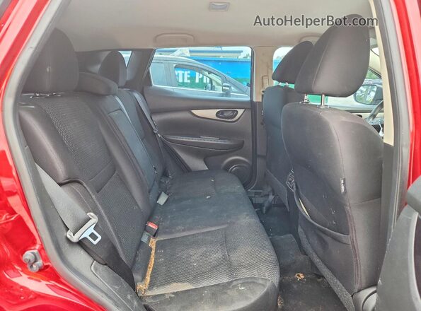 JN1BJ1CV2LW273092 2020 NISSAN ROGUE Red Вид задньої частини салону