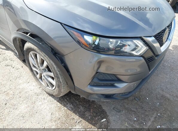 JN1BJ1CV2LW277854 2020 NISSAN ROGUE Серый Вид спереди