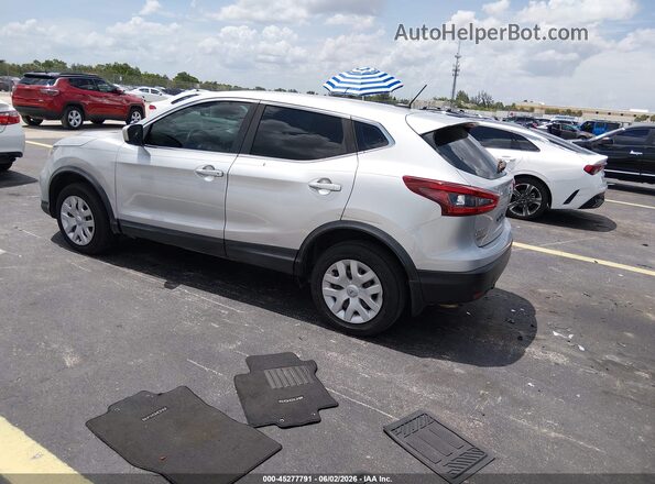 JN1BJ1CV3LW255331 2020 NISSAN ROGUE Серебряный Задняя левая четверть