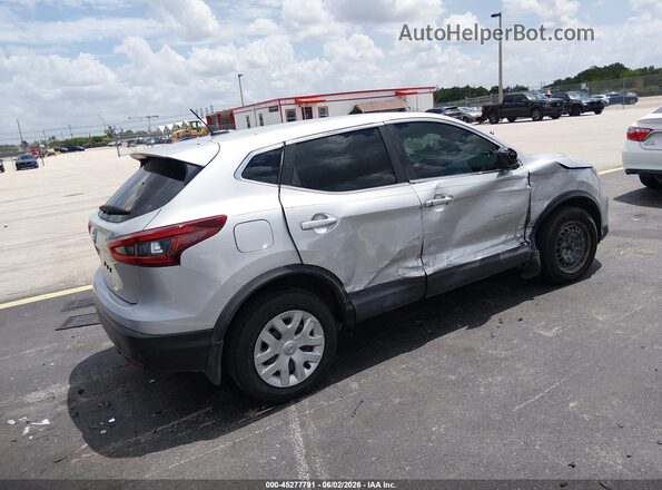 JN1BJ1CV3LW255331 2020 NISSAN ROGUE Серебряный Задняя правая четверть