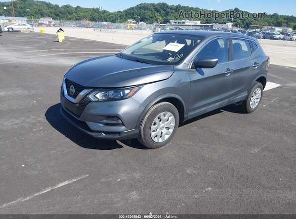 JN1BJ1CV4LW269528 2020 NISSAN ROGUE Серый Передняя левая четверть