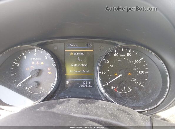 JN1BJ1CV4LW269528 2020 NISSAN ROGUE Серый Вид задних сидений