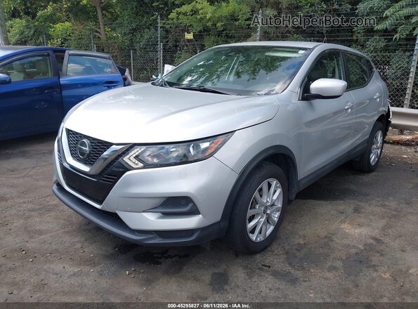 JN1BJ1CV4LW275331 2020 NISSAN ROGUE Серебряный Передняя левая четверть