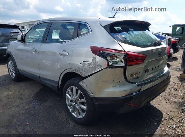 JN1BJ1CV4LW275331 2020 NISSAN ROGUE Серебряный Задняя левая четверть