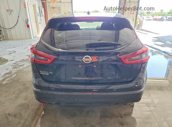 JN1BJ1CV5LW254374 2020 NISSAN ROGUE Black Вид ззаду