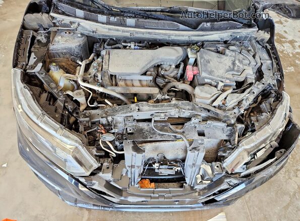 JN1BJ1CV5LW254374 2020 NISSAN ROGUE Black Вид задньої частини салону