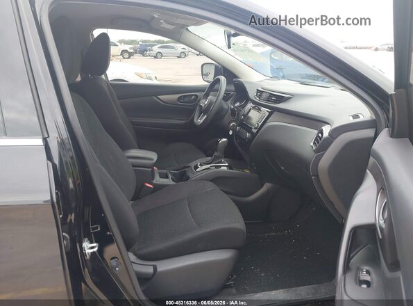JN1BJ1CV6LW282149 2020 NISSAN ROGUE Black Вид салону спереду