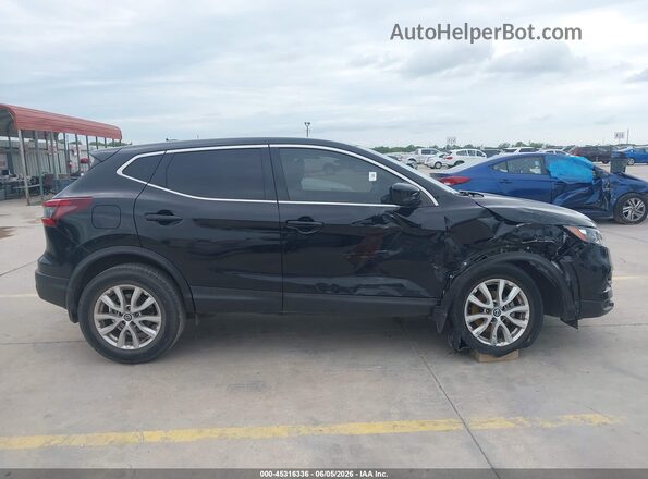 JN1BJ1CV6LW282149 2020 NISSAN ROGUE Black Вид задньої частини салону