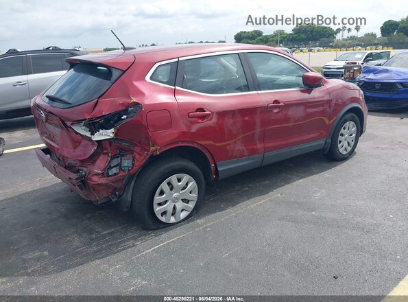 JN1BJ1CV7LW272813 2020 NISSAN ROGUE Red Հետևի աջ