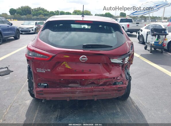 JN1BJ1CV7LW272813 2020 NISSAN ROGUE Red 