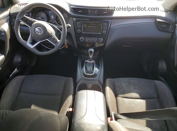JN1BJ1CV9LW260985 2020 NISSAN ROGUE Blue Dashboard view
