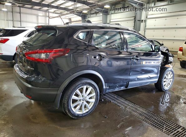 JN1BJ1CW1LW360412 2020 NISSAN ROGUE Black უკანა მარჯვენა