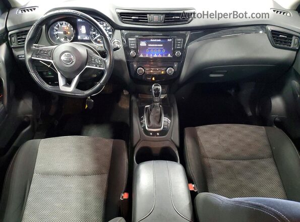 JN1BJ1CW1LW360412 2020 NISSAN ROGUE Black წინა პანელის ხედი