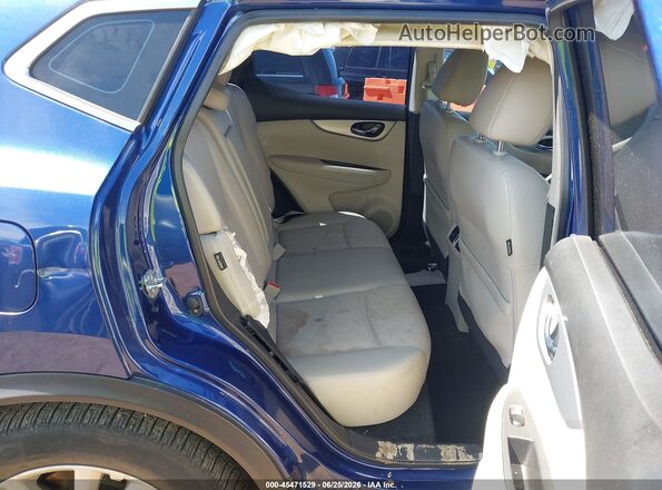 JN1BJ1CW2LW377753 2020 NISSAN ROGUE Blue VIN კოდის სტიკერის ხედი