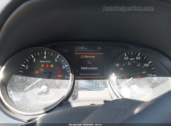 JN1BJ1CW2LW377753 2020 NISSAN ROGUE Blue უკანა სავარძლების ხედი