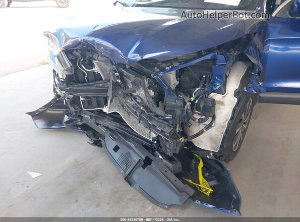 JN1BJ1CW8LW363985 2020 NISSAN ROGUE Blue Вид спереду