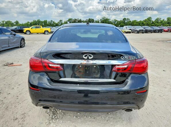 JN1BY1AP2KM505698 2019 INFINITI Q70 Черный Вид сзади