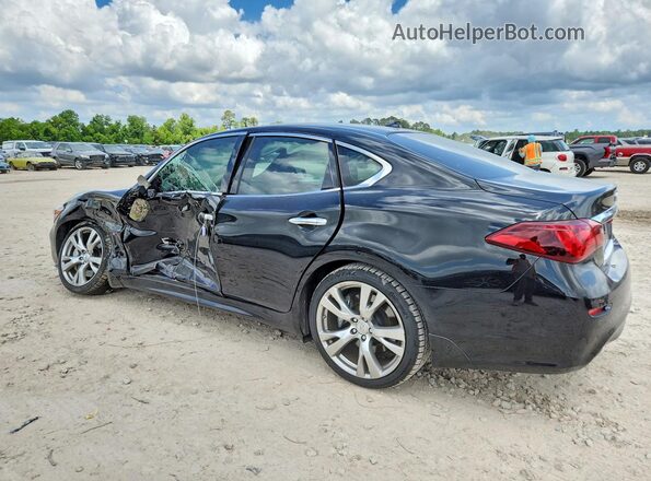 JN1BY1AP2KM505698 2019 INFINITI Q70 Черный Задняя левая четверть