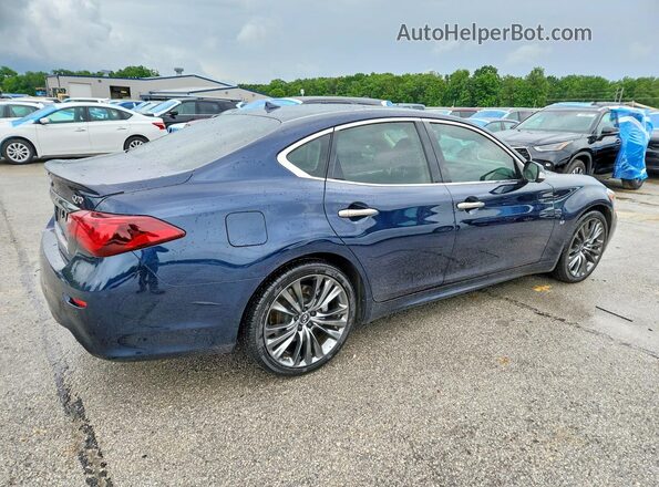 JN1BY1AP5HM740217 2017 INFINITI Q70 Blue Tył prawy