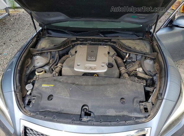 JN1BY1AP5HM741058 2017 INFINITI Q70 Gray Вид задньої частини салону