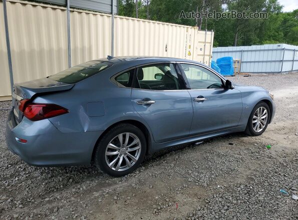 JN1BY1AP5HM741058 2017 INFINITI Q70 Gray Задня права чверть