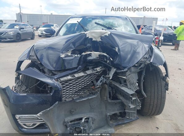 JN1BY1AP8HM740891 2017 INFINITI Q70 Blue Widok z przodu