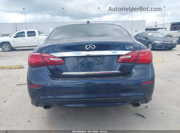 JN1BY1AP8HM740891 2017 INFINITI Q70 Blue 