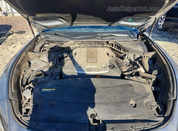 JN1BY1ARXHM770010 2017 INFINITI Q70 Gray Rear interior view