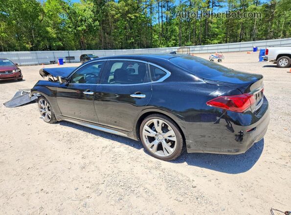 JN1BY1PP0HM170473 2017 INFINITI Q70L Черный Задняя левая четверть
