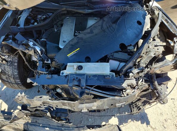 JN1BY1PP0HM170473 2017 INFINITI Q70L Черный Вид задней части салона