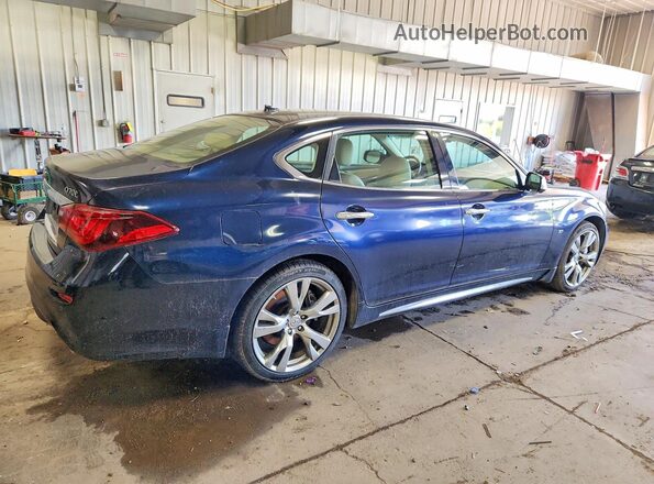 JN1BY1PP0HM170506 2017 INFINITI Q70L Blue Հետևի աջ