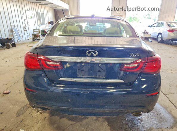 JN1BY1PP0HM170506 2017 INFINITI Q70L Blue Հետևի տեսք