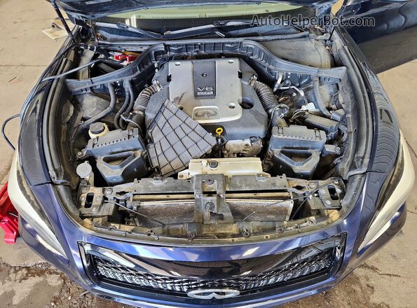 JN1BY1PP0HM170506 2017 INFINITI Q70L Blue Սալոնի հետևի տեսք