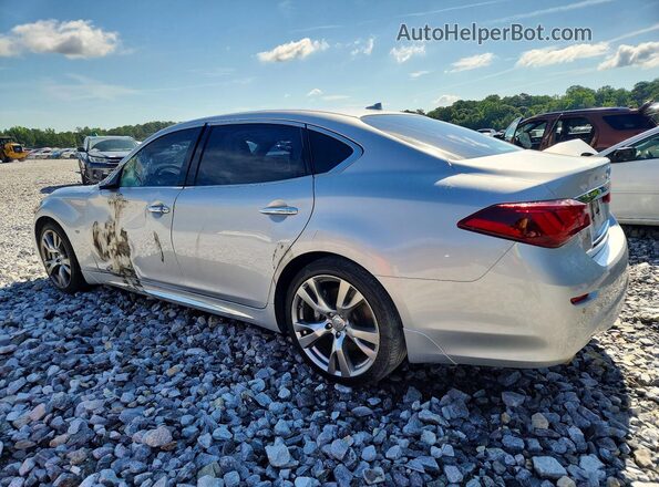 JN1BY1PP2KM685241 2019 INFINITI Q70L Silver Задня ліва чверть