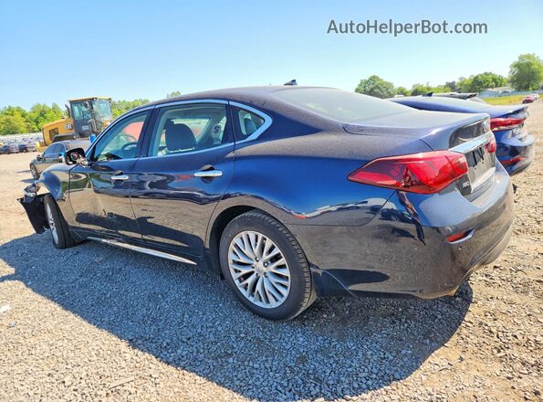 JN1BY1PR9GM720608 2016 INFINITI Q70L Blue Задня ліва чверть