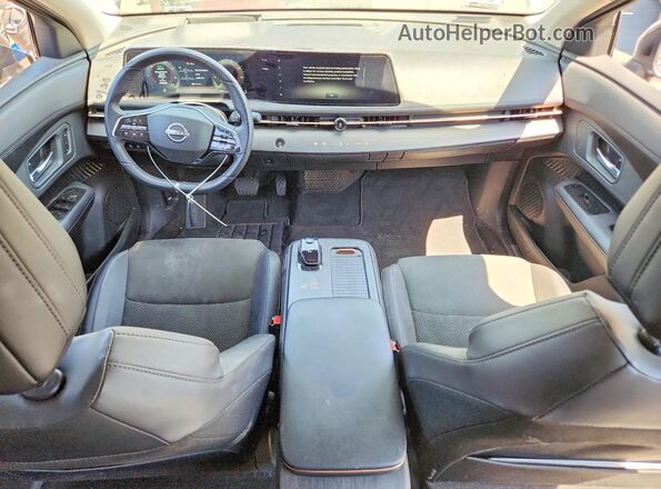 JN1CF0BB0PM710578 2023 NISSAN ARIYA Blue Dashboard view