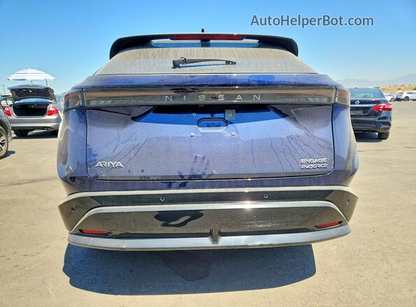JN1CF0BB0PM710578 2023 NISSAN ARIYA Blue Rear view