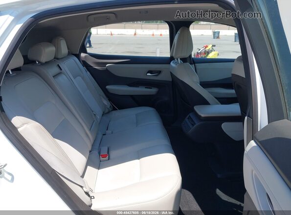 JN1CF0BB9PM709199 2023 NISSAN ARIYA White VIN კოდის სტიკერის ხედი