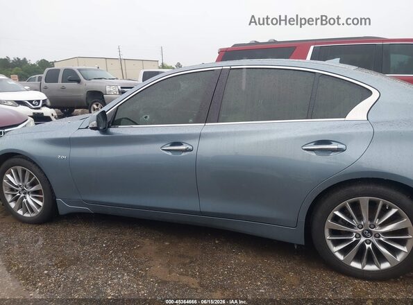JN1CV7AP2JM241610 2018 INFINITI Q50 Turquoise Սալոնի 360 աստիճան տեսք