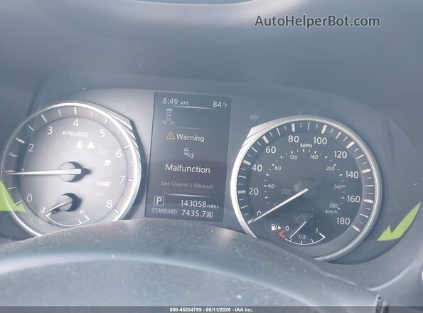 JN1CV7AP3JM241177 2018 INFINITI Q50 Черный Вид задних сидений