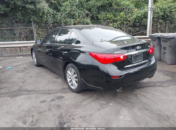JN1CV7AP4HM642313 2017 INFINITI Q50 Черный Задняя левая четверть