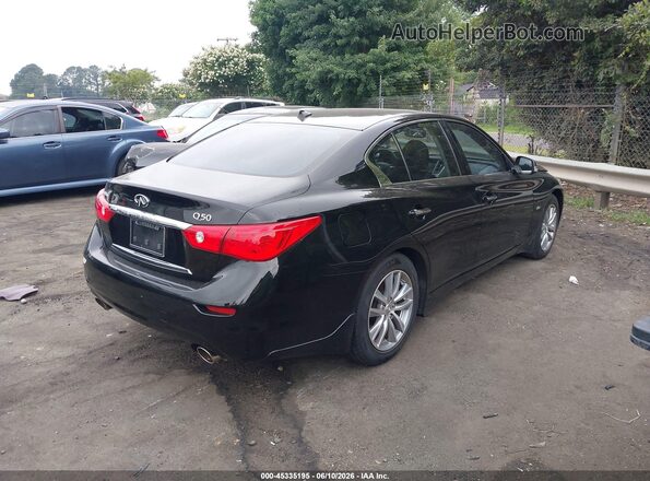 JN1CV7AP4HM642313 2017 INFINITI Q50 Черный Задняя правая четверть