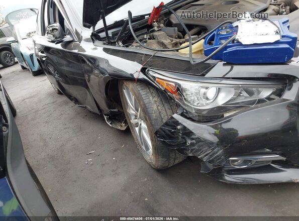 JN1CV7AP4HM642442 2017 INFINITI Q50 Black წინა ხედი
