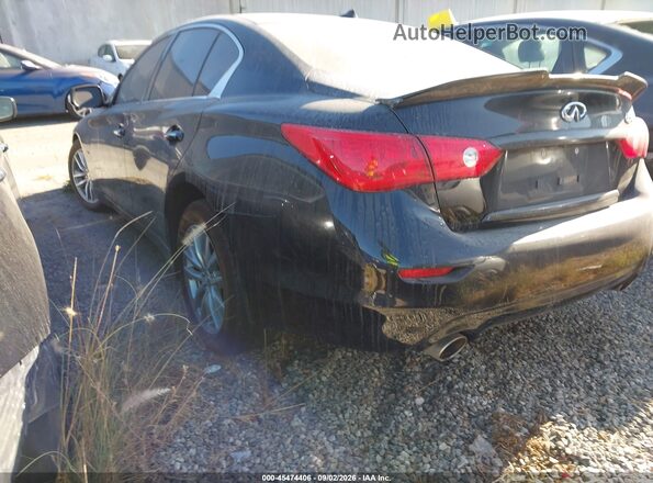 JN1CV7AP4HM642442 2017 INFINITI Q50 Black უკანა მარცხენა