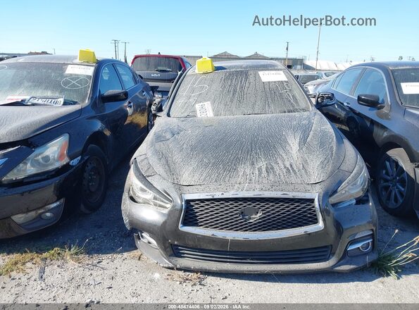 JN1CV7AP4HM642442 2017 INFINITI Q50 Black ხელსაწყოთა პანელის ხედი