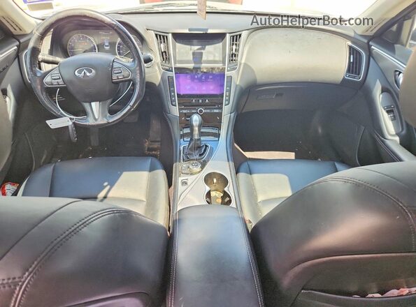 JN1CV7AP5GM201692 2016 INFINITI Q50 Silver Առջևի վահանակի տեսք