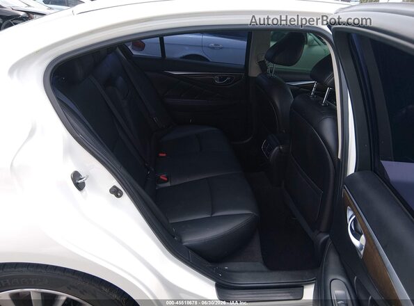 JN1CV7AP6JM400032 2018 INFINITI Q50 White VIN sticker view
